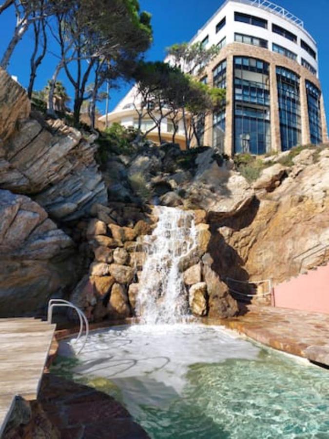 Capsasalbegur137 Piscina Del Mar Vista Al Patio Begur Exterior foto